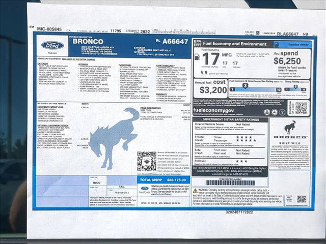 Used 2024 Ford Bronco Wildtrak AWD/4WD image 27