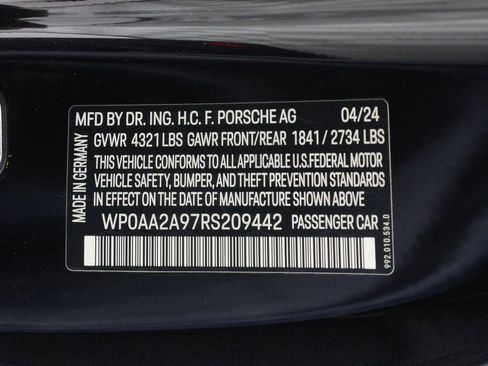 Certified 2024 Porsche 911 Carrera RWD image 19