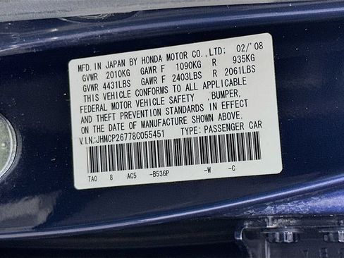 Used 2008 Honda Accord EX image 30