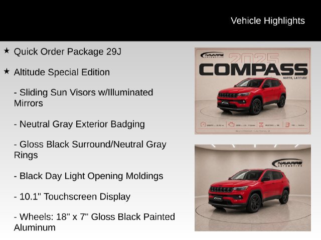 Used 2025 Jeep Compass Latitude w/ Altitude Special Edition AWD/4WD image 5
