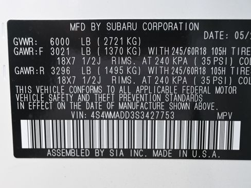 Certified 2025 Subaru Ascent Premium w/ Popular Package #2 image 35