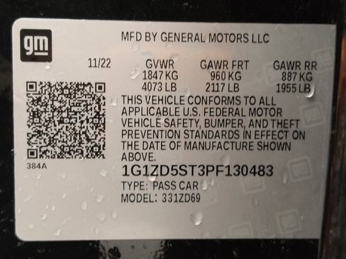 Used 2023 Chevrolet Malibu LT w/ Driver Confidence Package FWD image 33