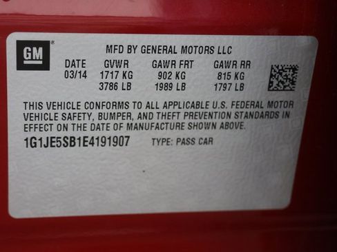 Used 2014 Chevrolet Sonic LTZ image 28