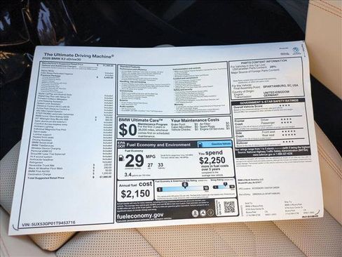 New 2026 BMW X3 xDrive30i w/ Premium Package AWD/4WD image 18