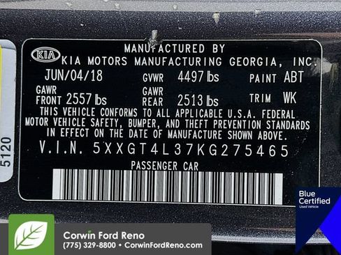 Used 2019 Kia Optima LX FWD image 32