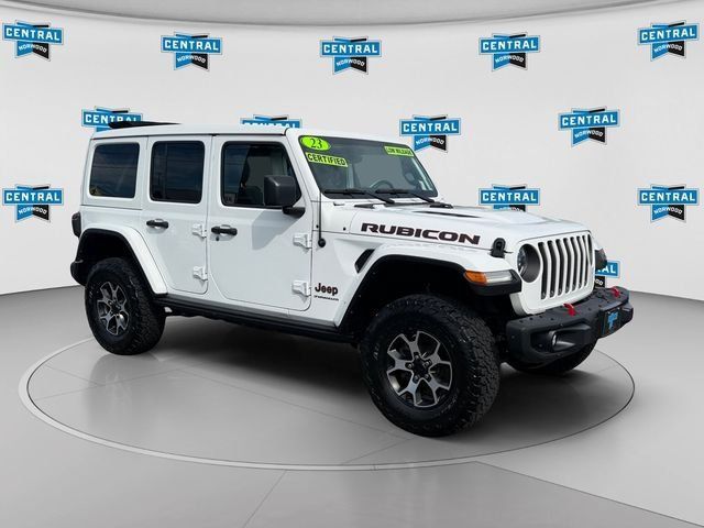 Used 2023 Jeep Wrangler Unlimited Rubicon w/ LED Lighting Group AWD/4WD image 8