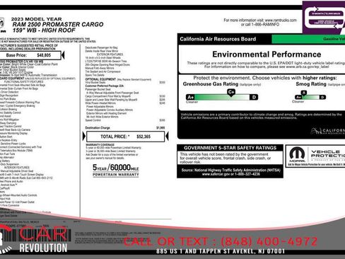 Used 2023 RAM ProMaster 2500 FWD image 9