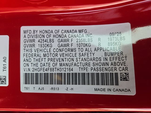 Used 2026 Honda Civic Sport Touring image 29