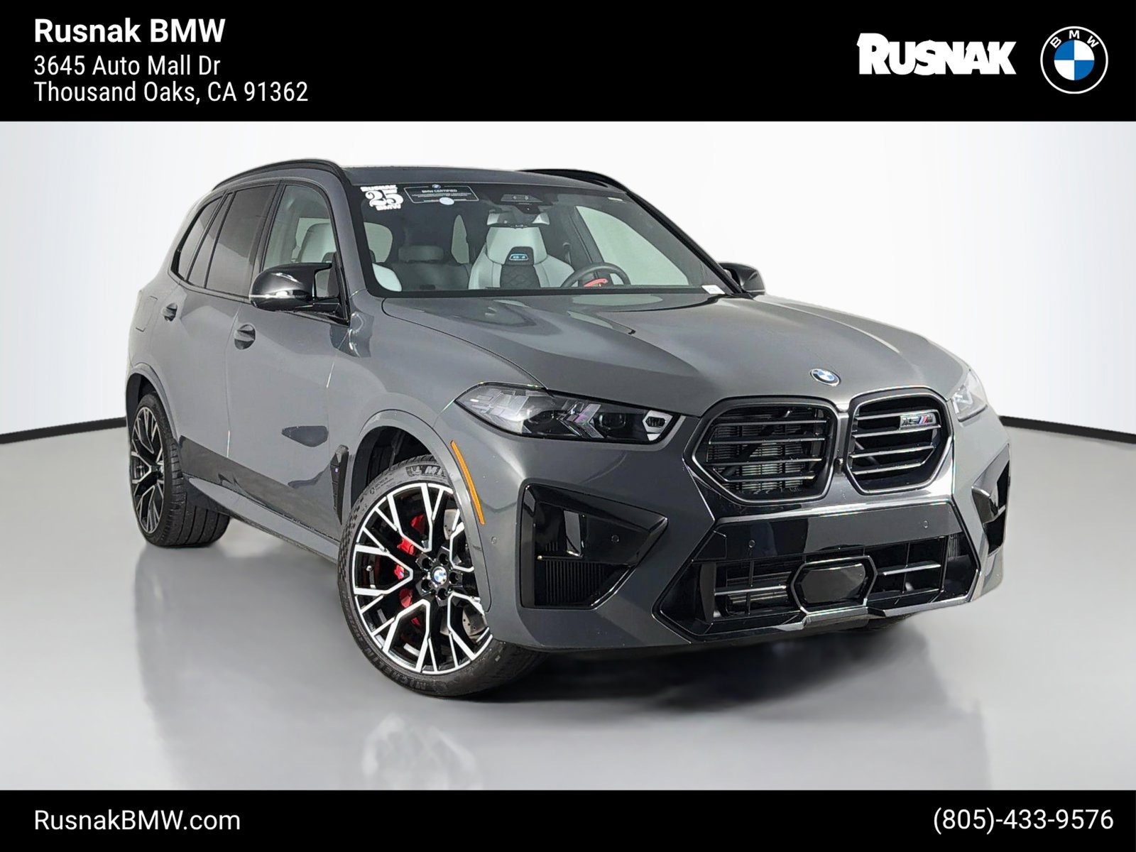 Certified 2025 BMW X5 M Competition w/ Executive Package AWD/4WD image 1