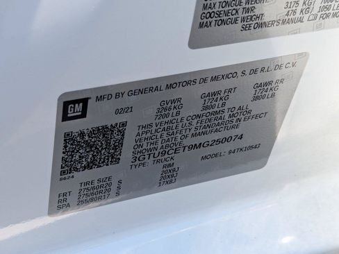 Used 2021 GMC Sierra 1500 Elevation AWD/4WD image 41