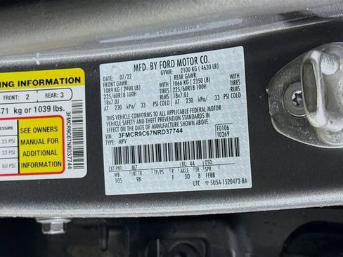 Certified 2022 Ford Bronco Sport Outer Banks w/ Tech Package image 32