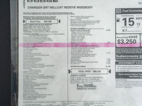 Used 2021 Dodge Charger SRT Hellcat image 25