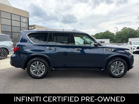 Certified 2022 INFINITI QX80 Luxe w/ All-Season Package RWD image 14