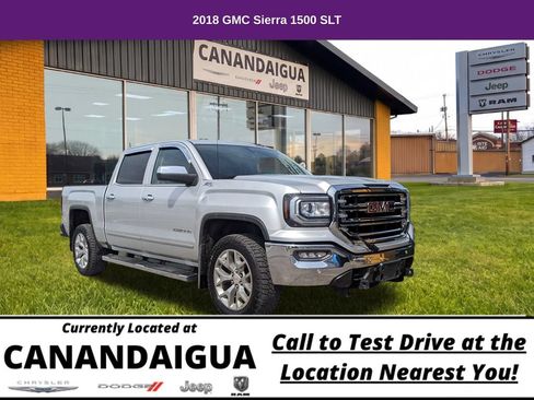 Used 2018 GMC Sierra 1500 SLT w/ SLT Premium Package AWD/4WD image 1
