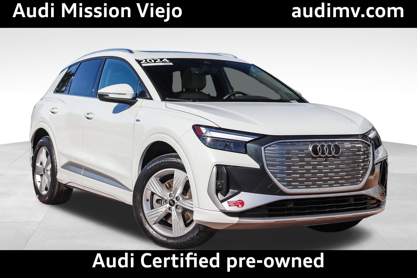 Used 2024 Audi Q4 e-tron Premium w/ Convenience Package AWD/4WD image 1