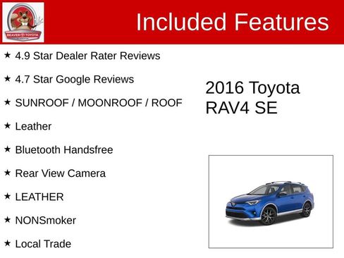 Used 2016 Toyota RAV4 SE FWD image 4