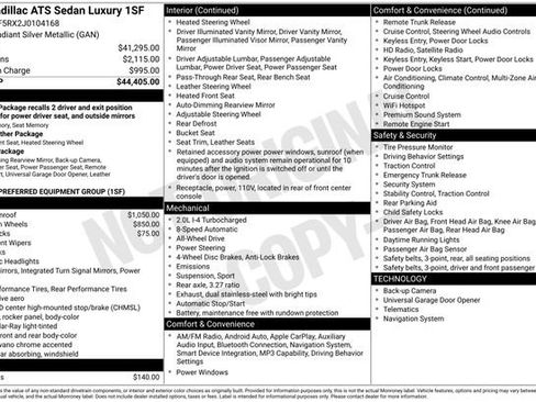 Used 2018 Cadillac ATS Luxury image 38