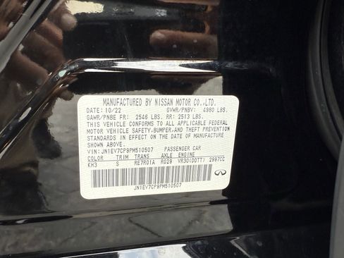 Certified 2023 INFINITI Q50 Sensory w/ Cargo Package image 27