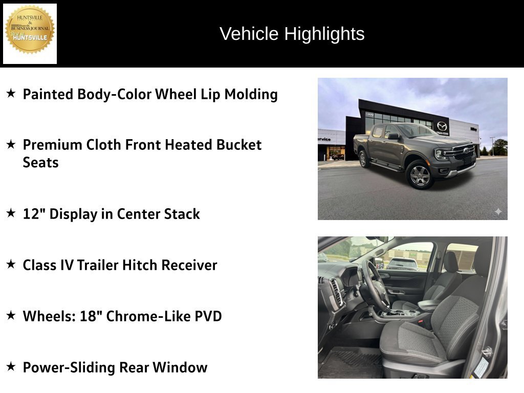 Used 2024 Ford Ranger XLT w/ Equipment Group 301A High RWD image 19