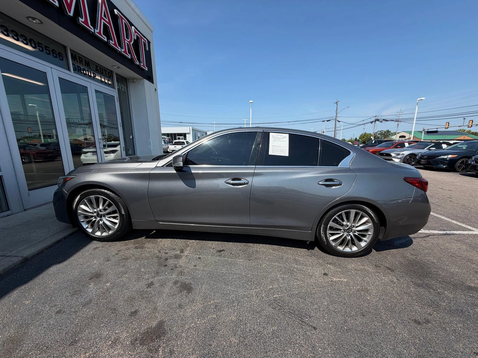 Used 2021 INFINITI Q50 Luxe RWD image 9