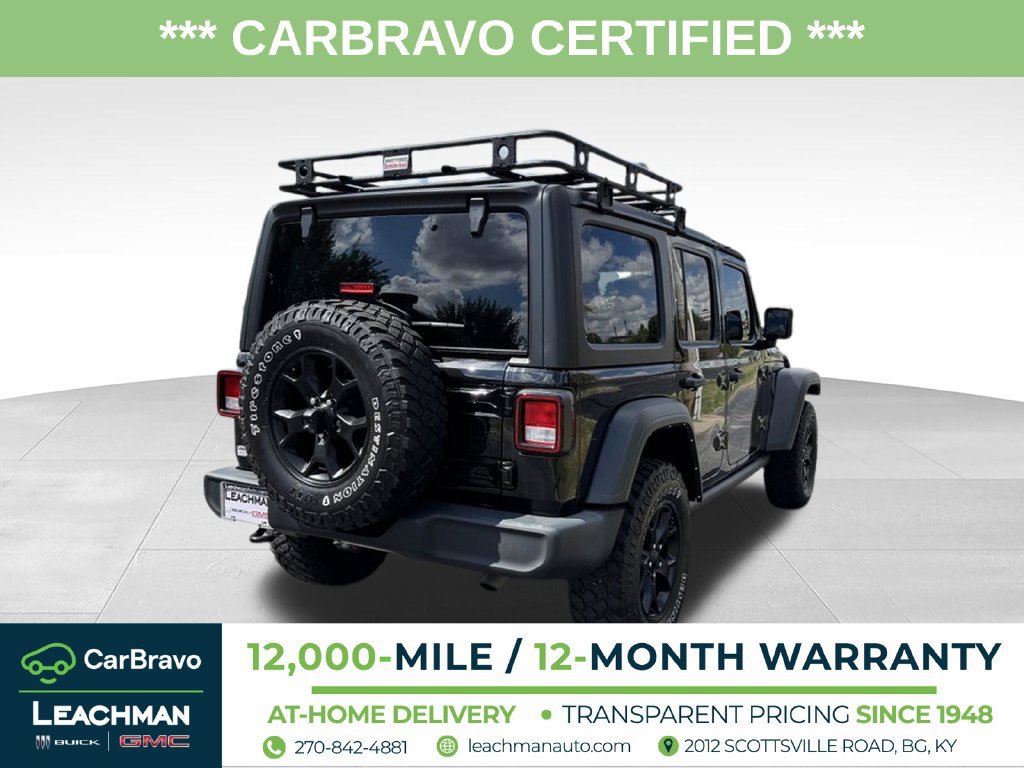Used 2022 Jeep Wrangler Unlimited Sport AWD/4WD image 3