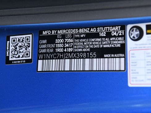 Used 2021 Mercedes-Benz G 63 AMG 4MATIC image 29