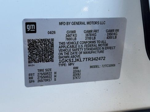 New 2026 GMC Yukon XL Denali w/ Denali Reserve Package RWD image 30