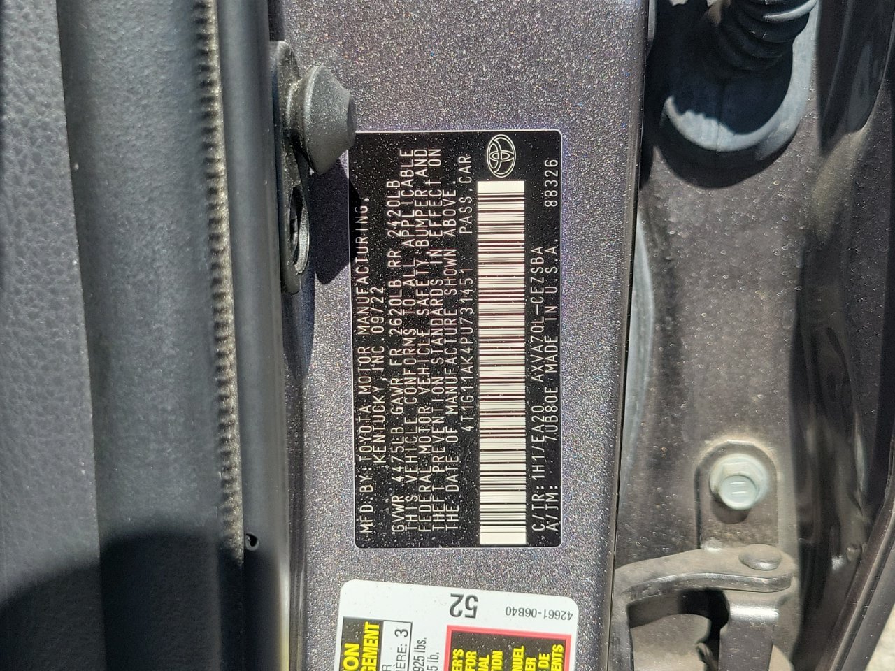 Used 2023 Toyota Camry SE FWD image 32