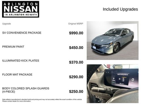 New 2026 Nissan Sentra SV w/ SV Convenience Package image 4