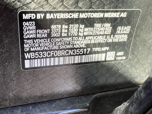 Used 2024 BMW iX M60 AWD/4WD image 37