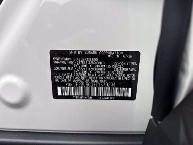 New 2026 Subaru Outback Limited XT AWD/4WD image 19