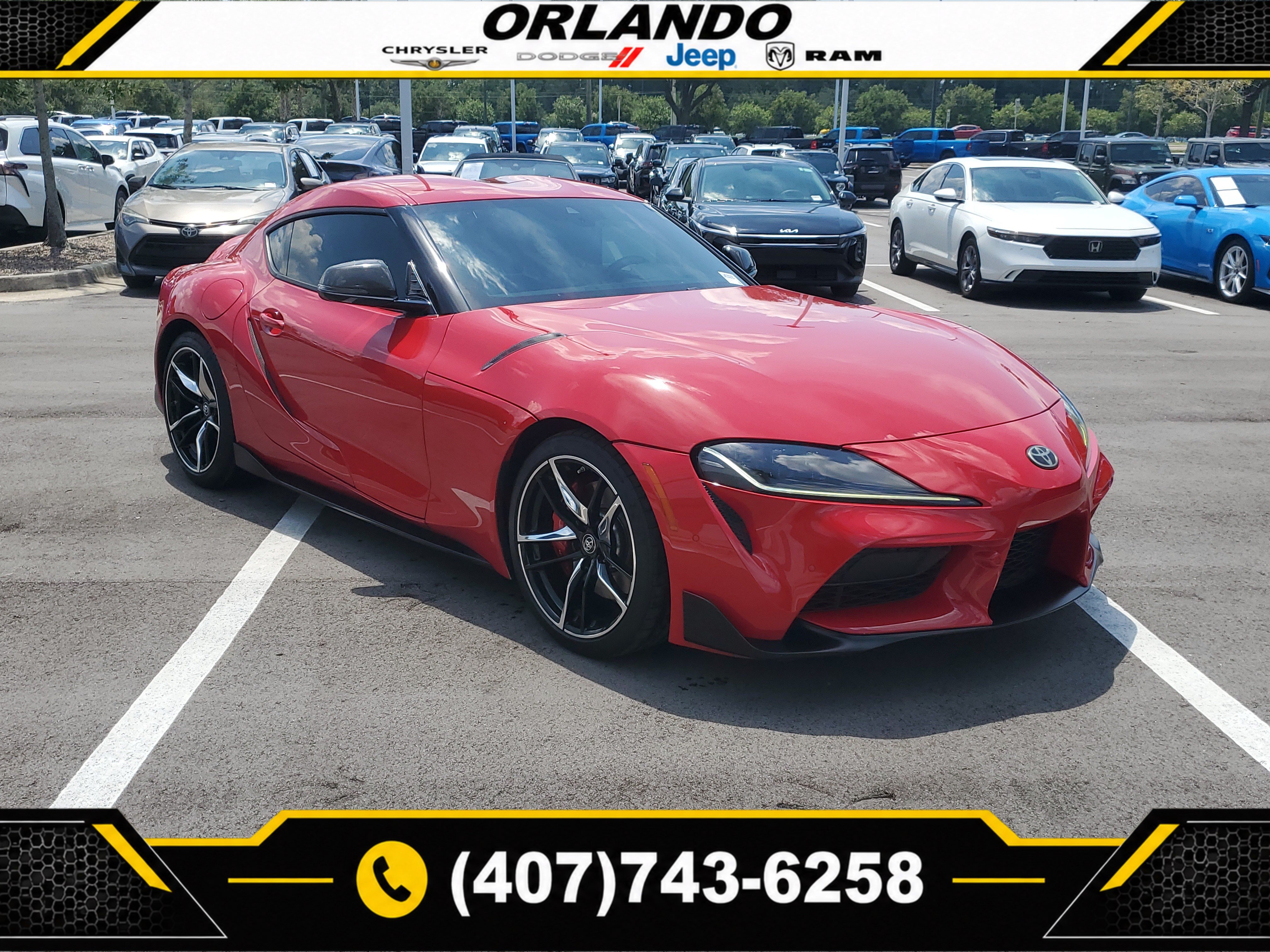 Used 2020 Toyota Supra Premium w/ Driver Assist Package RWD image 1