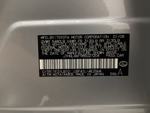 Used 2008 Lexus LS 460 L RWD image 49