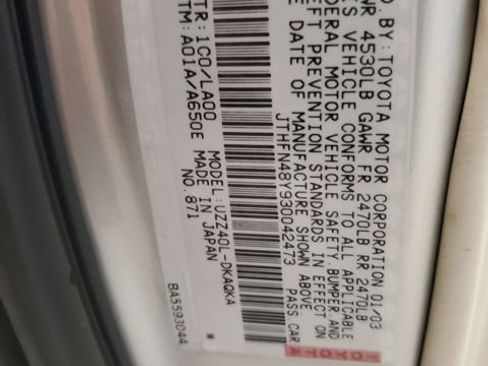 Used 2003 Lexus SC 430 Convertible image 31