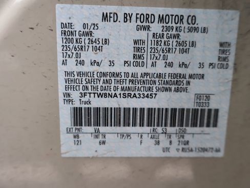 Used 2025 Ford Maverick Tremor image 13