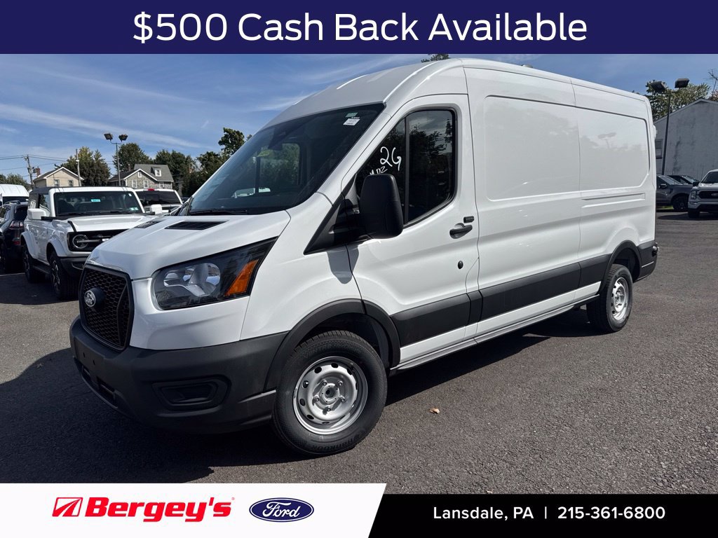 New 2027 Ford Transit 250 148 Medium Roof w/ Load Area Protection Package RWD image 1