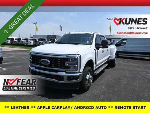 Used 2024 Ford F350 Lariat w/ Snow Plow Prep Package image 1