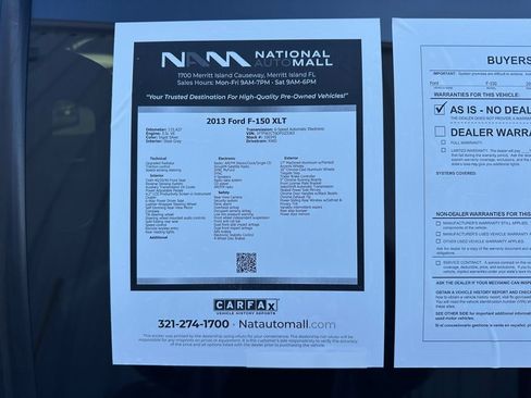 Used 2013 Ford F150 XLT w/ Luxury Equipment Group image 47