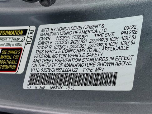 Used 2022 Honda CR-V EX-L image 37