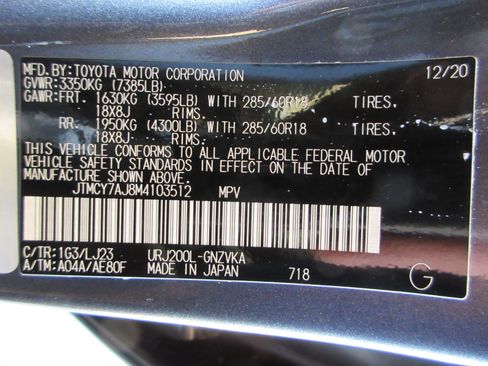 Used 2021 Toyota Land Cruiser AWD/4WD image 63