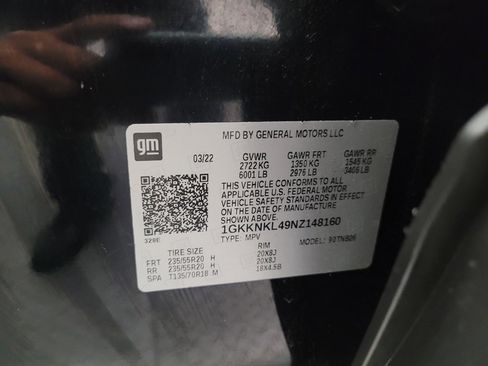 Used 2022 GMC Acadia SLE w/ Elevation Edition FWD image 32