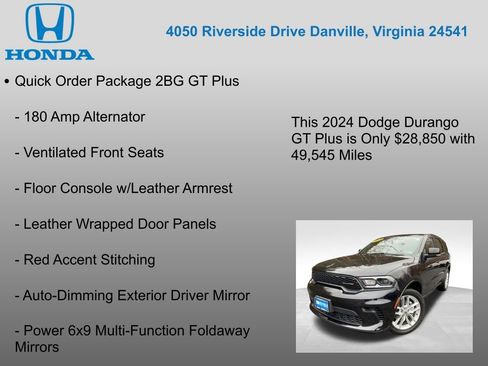 Used 2024 Dodge Durango GT image 7
