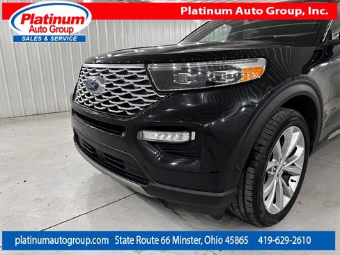Used 2021 Ford Explorer Platinum w/ Equipment Group 601A AWD/4WD image 61