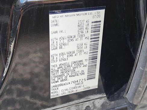 Used 2020 Nissan Frontier SV RWD image 15
