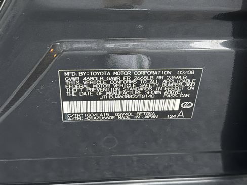 Used 2008 Lexus ES 350 350 4D Sedan image 35