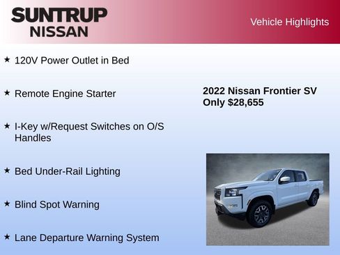 Used 2022 Nissan Frontier SV image 16