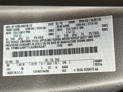 Used 2018 Ford Escape S image 28