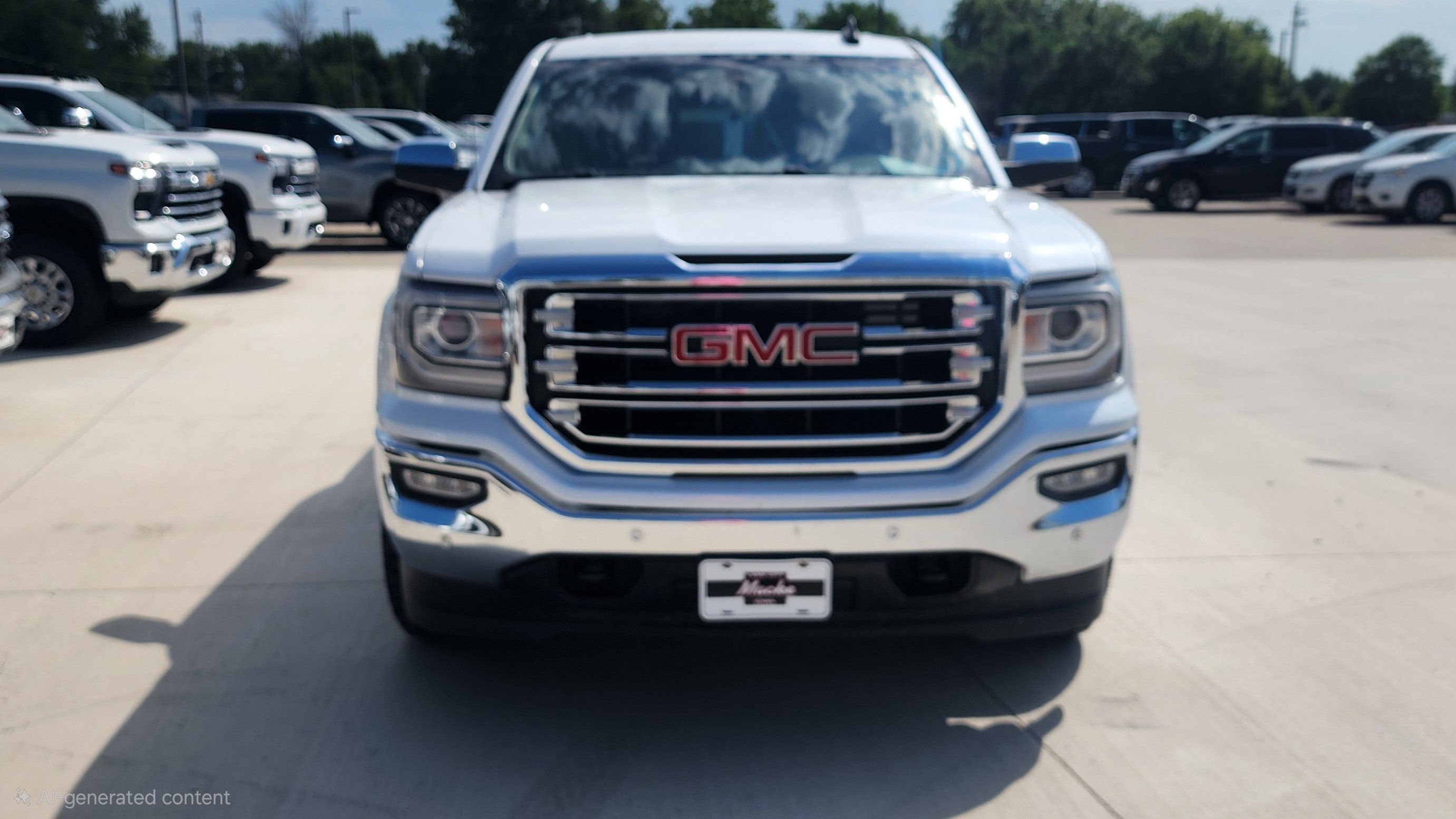 Used 2018 GMC Sierra 1500 SLT w/ SLT Premium Package AWD/4WD image 7