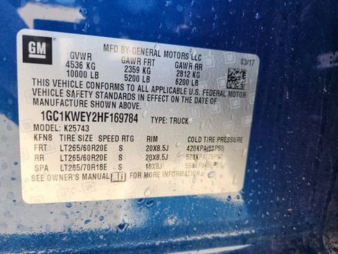 Used 2017 Chevrolet Silverado 2500 LTZ w/ Duramax Plus Package image 35