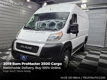 Used 2019 RAM ProMaster 2500